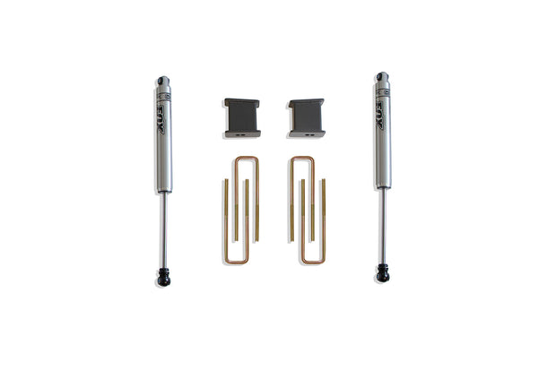 2016-2018 SILVERADO/SIERRA 1500 2WD 4" REAR LIFT BOX KIT W/ FOX SHOCKS