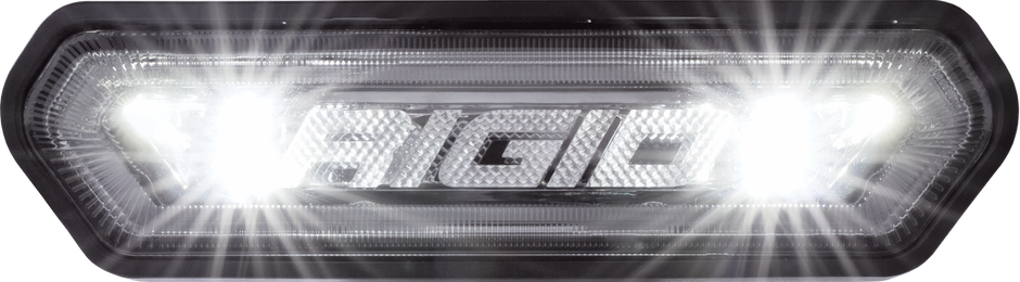 28 Inch LED Light Bar Rear Facing 27 Mode 5 Color Tube Mount Chase Series RIGID