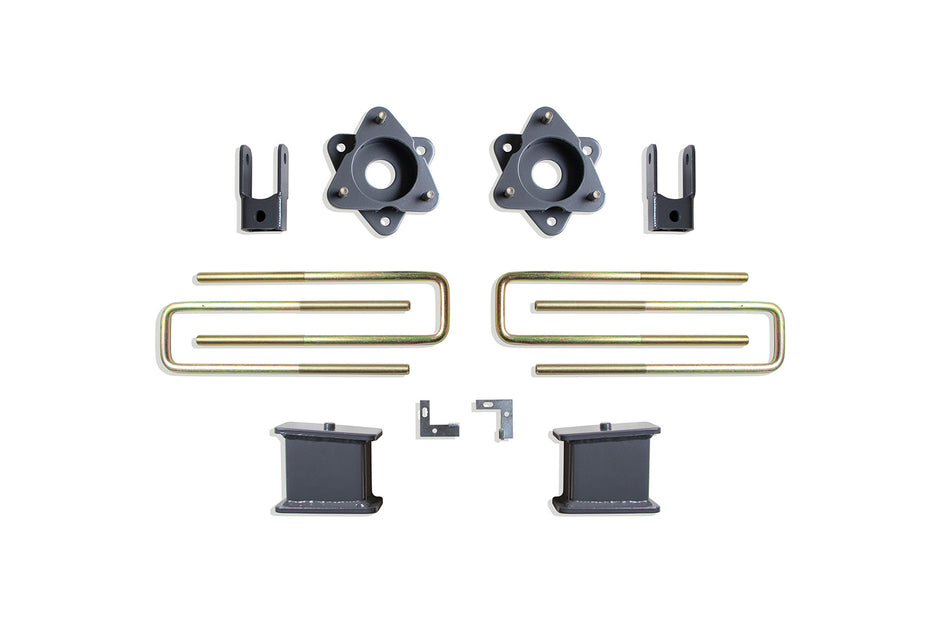 2019-2024 SILVERADO/SIERRA 1500 2WD 4" REAR LIFT BOX KIT (ADAPTIVE RIDE MODELS)