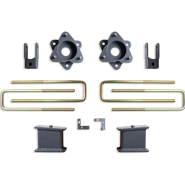2019-2024 SILVERADO/SIERRA 1500 2WD 4" REAR LIFT BOX KIT (ADAPTIVE RIDE MODELS)