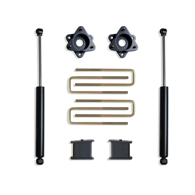 2019-2024 SILVERADO/SIERRA 1500 2WD 4" REAR LIFT BOX KIT