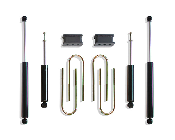 2003-2008 RAM 2500/3500 & 1500 MEGA CAB 2WD 2.5" REAR LIFT BOX KIT (3.625" X 10" U-BOLTS)