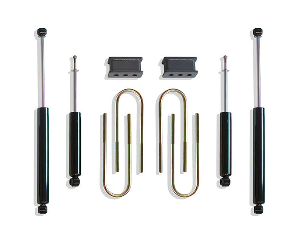 2003-2008 RAM 3500 2WD 2.5" REAR LIFT BOX KIT (4.125" X 16.5"" U-BOLTS) (DUALLY MODELS) (MAX TRAC SHOCKS)