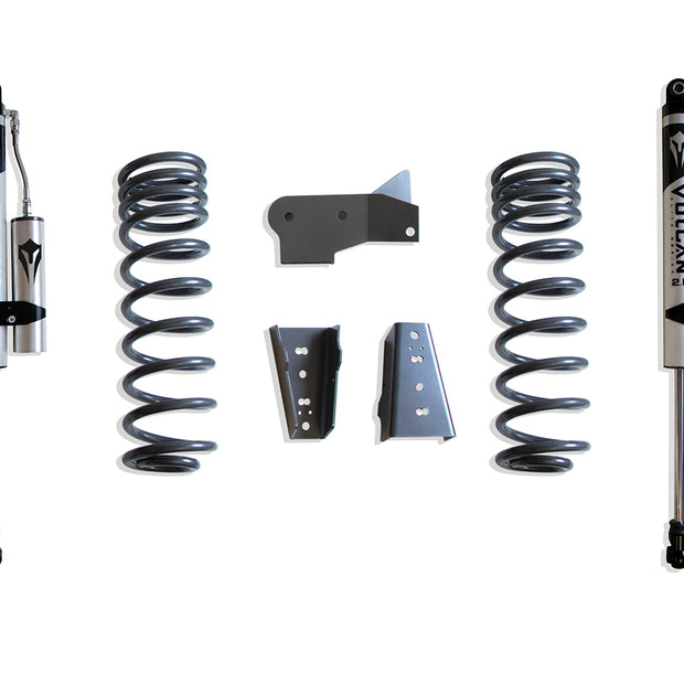 2009-2024 RAM 1500 (5-LUG) 2WD 3" REAR LIFT BOX KIT W/ VULCAN RESERVOIR SHOCKS