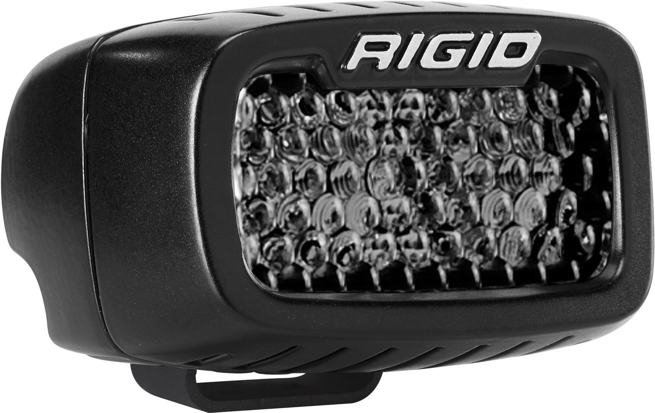 Spot Diffused Midnight Surface Mount Pair SR-M Pro RIGID Industries