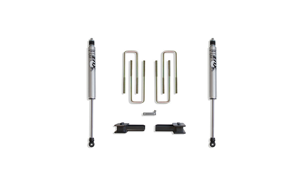 2009-2014 F-150 2WD 2" REAR LIFT BOX KIT W/ FOX SHOCKS