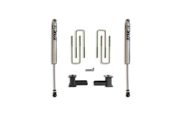 2009-2013 F-150 2WD 4" REAR LIFT BOX KIT W/ FOX SHOCKS
