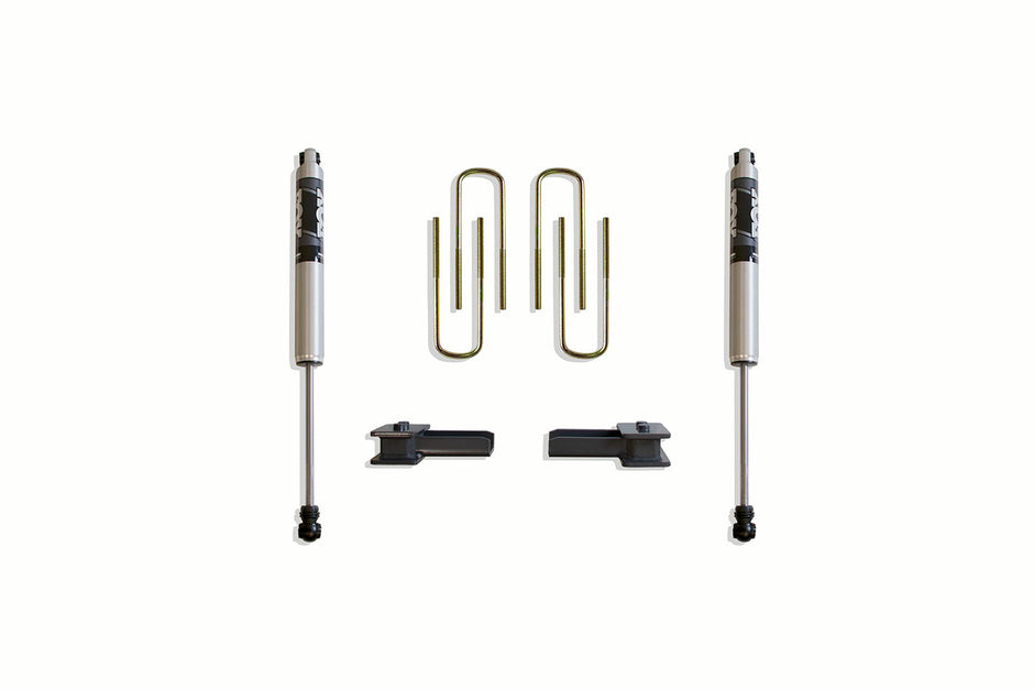 2021-2025 F-150 2WD 2" REAR LIFT BOX KIT W/ FOX SHOCKS