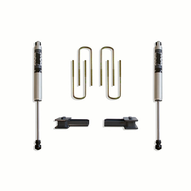 2021-2025 F-150 2WD 2" REAR LIFT BOX KIT W/ FOX SHOCKS