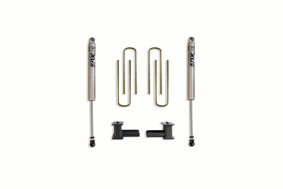 2021-2025 F-150 2WD 4" REAR LIFT BOX KIT W/ FOX SHOCKS