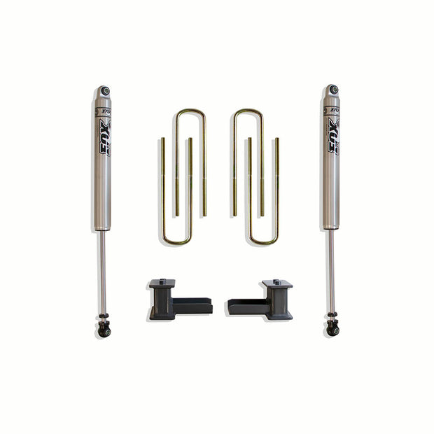 2021-2025 F-150 2WD 4" REAR LIFT BOX KIT W/ FOX SHOCKS