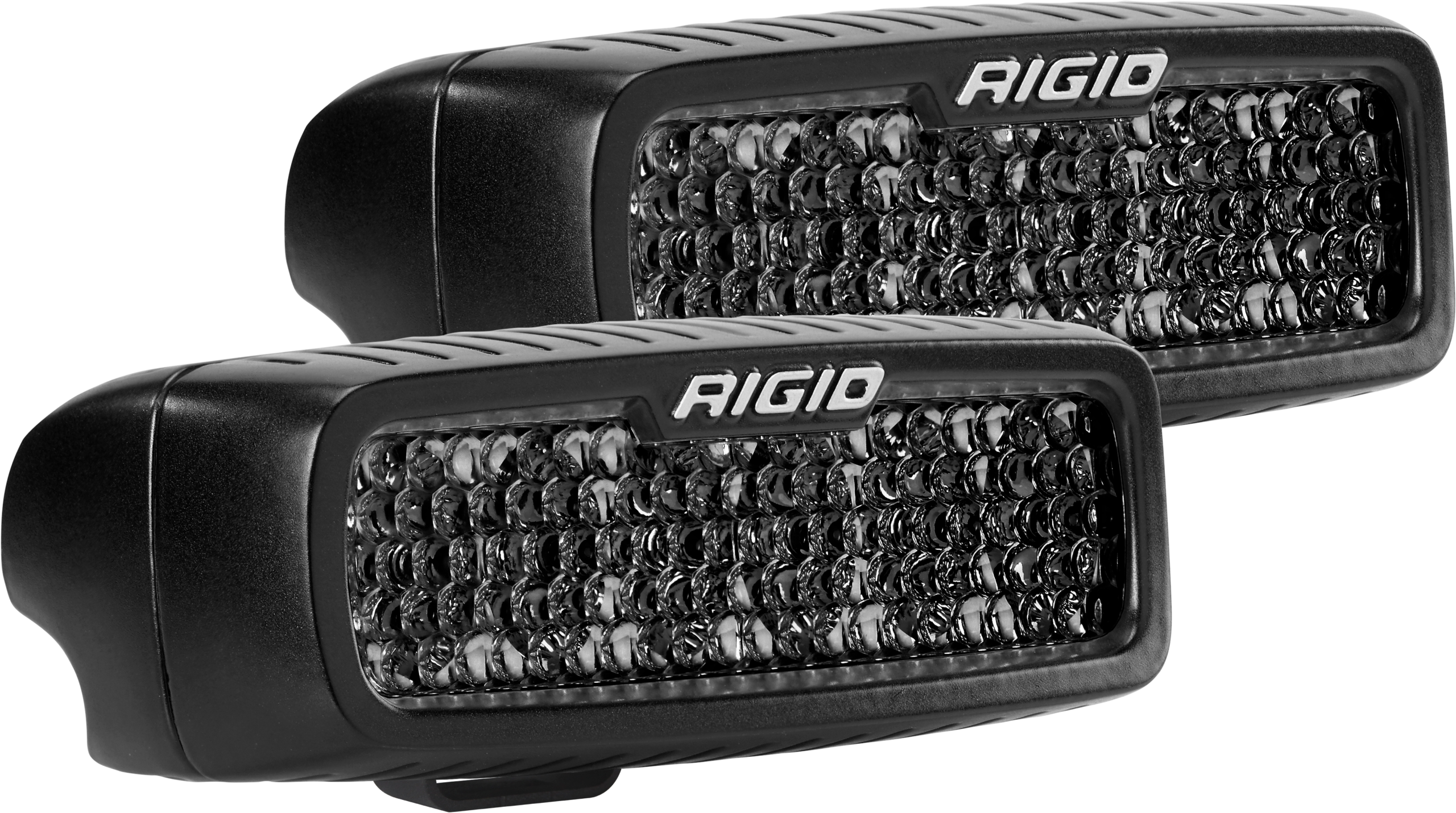 Spot Diffused Midnight Surface Mount Pair SR-Q Pro RIGID Industries