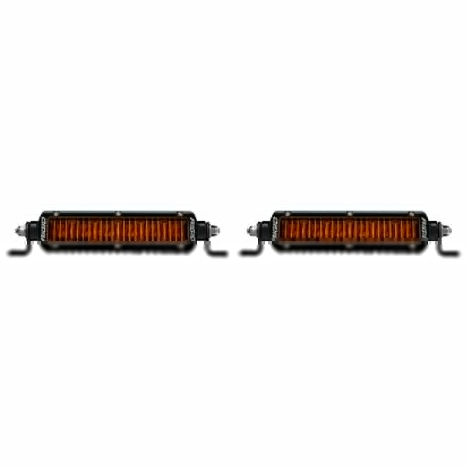 SR-Series SAE 6 Inch with Amber PRO Lens Pair Rigid Industries