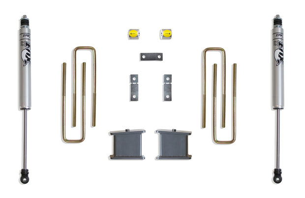 2007-2021 TUNDRA 2WD 4" REAR LIFT BOX KIT W/ FOX SHOCKS