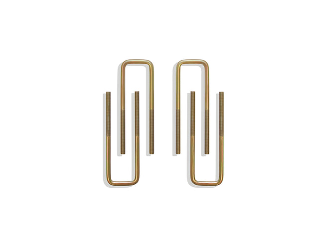 SQUARE U-BOLTS (10" X 2.625" X 9/16") (2" BLOCKS)