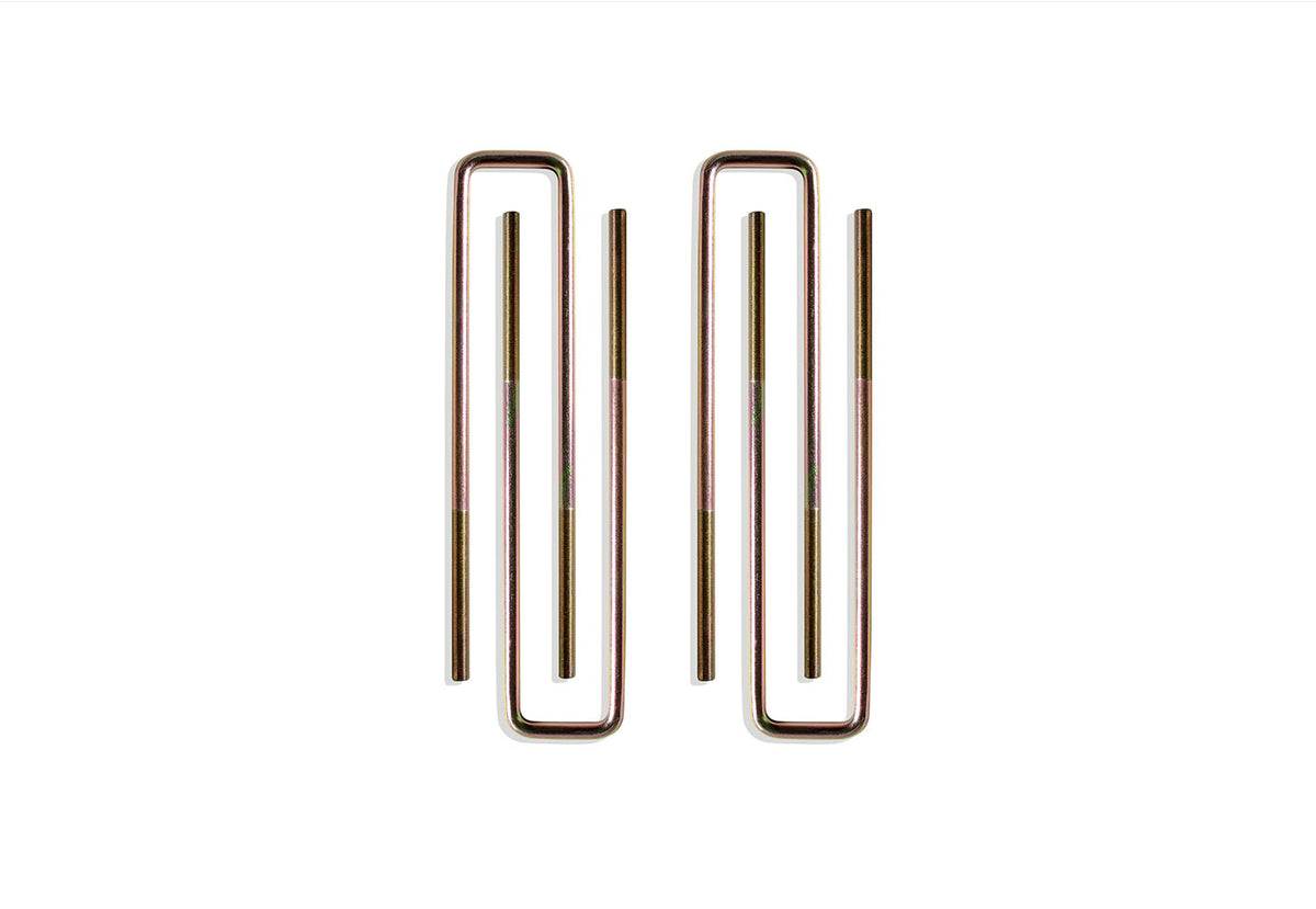 2007-2024 SILVERADO/SIERRA 1500 2WD/4WD SQUARE U-BOLTS (15.5