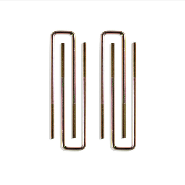 2007-2024 SILVERADO/SIERRA 1500 2WD/4WD SQUARE U-BOLTS (15.5" X 2.625" X 9/16") (6"-7" BLOCKS)
