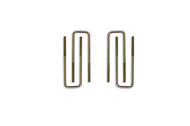 2004-2020 F-150 2WD SQUARE U-BOLTS (9" X 3.125" X 9/16") (FITS 2" BLOCKS)