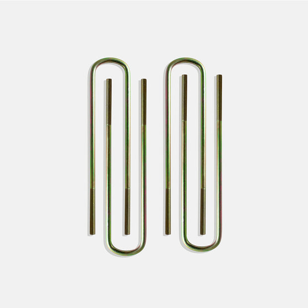 2017-2025 F-250/F-350  4WD SEMI ROUND U-BOLTS (18.5" X 3.125" X 5/8") (6" BLOCKS)