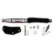 Steering Stabilizer Single Kit For Use w/4 Inch Lift Silver w/Black Boot Skyjacker