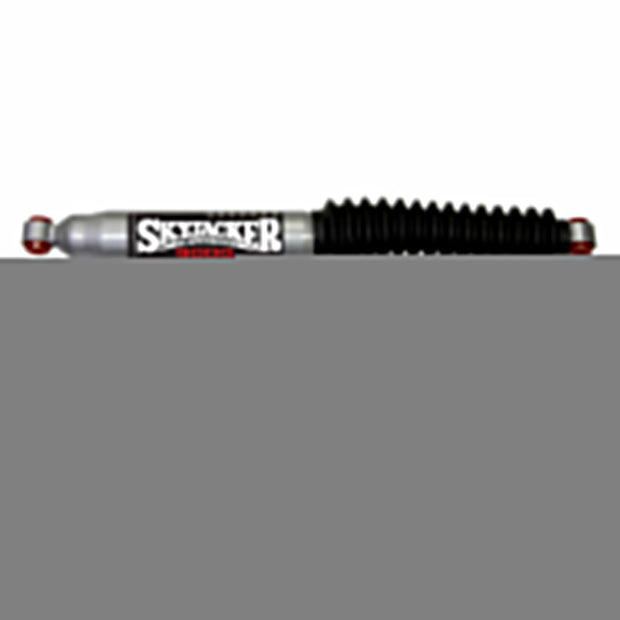 Steering Stabilizer Single Kit For Use w/6 Inch Lift Silver w/Black Boot Skyjacker