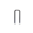 U-Bolt Square 0.5625 Inch Diameter 2.5 Inch ID Width 10.5 Inch ID Length Incl. Nuts Skyjacker