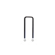 U-Bolt Square 0.5625 Inch Diameter 2.5 Inch ID Width 7 Inch ID Length Incl. Nuts Skyjacker