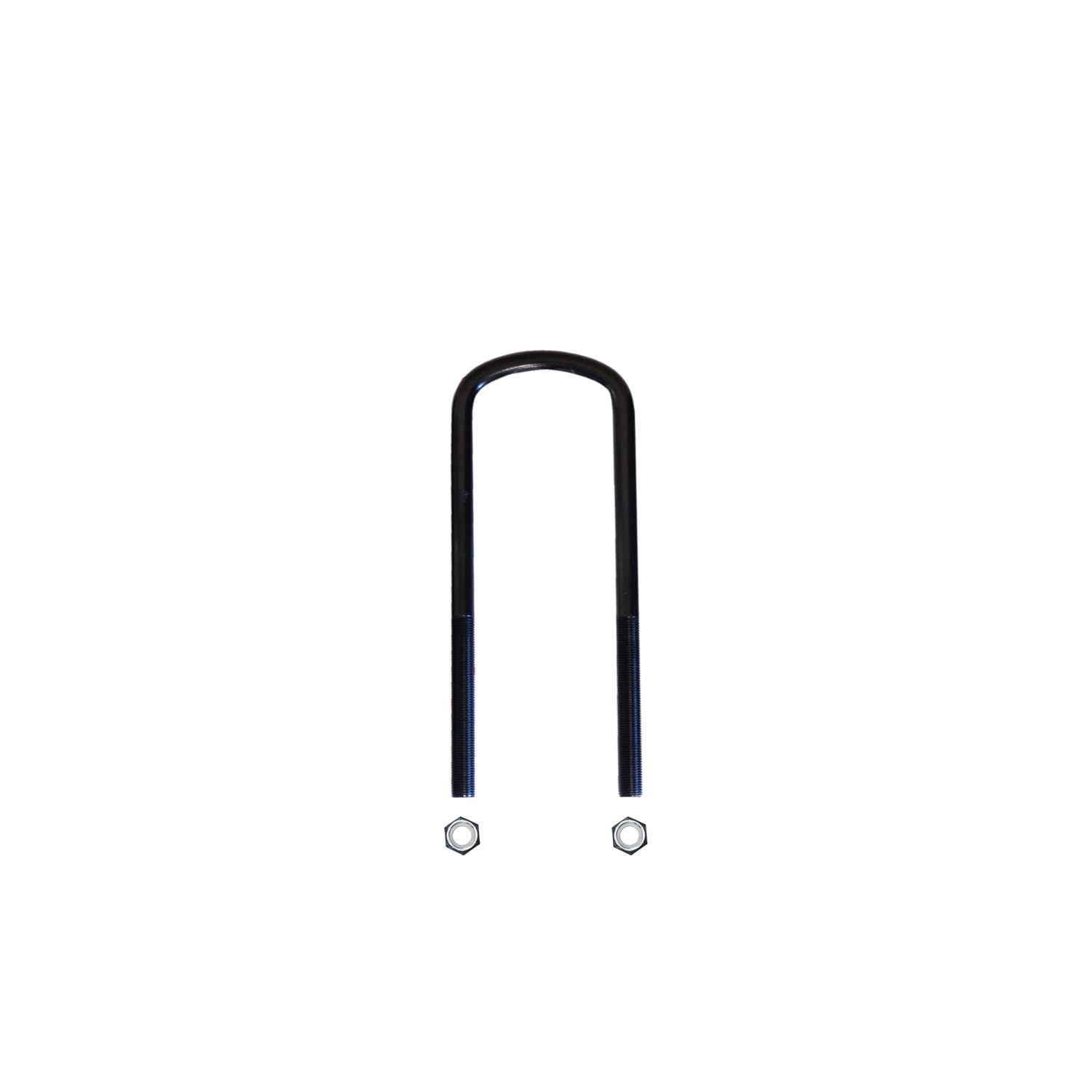 U-Bolt Semi-Round 0.5625 Inch Diameter I.D. Width 3.125 in. I.D. Length 9.5 in. Incl. Nuts Skyjacker
