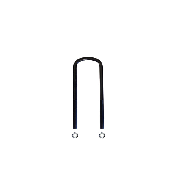 U-Bolt Semi-Round 0.5625 Inch Diameter I.D. Width 3.125 in. I.D. Length 9.5 in. Incl. Nuts Skyjacker