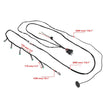 V-max Series 6Pcs Side Shooter Pod Lights with Power Harness