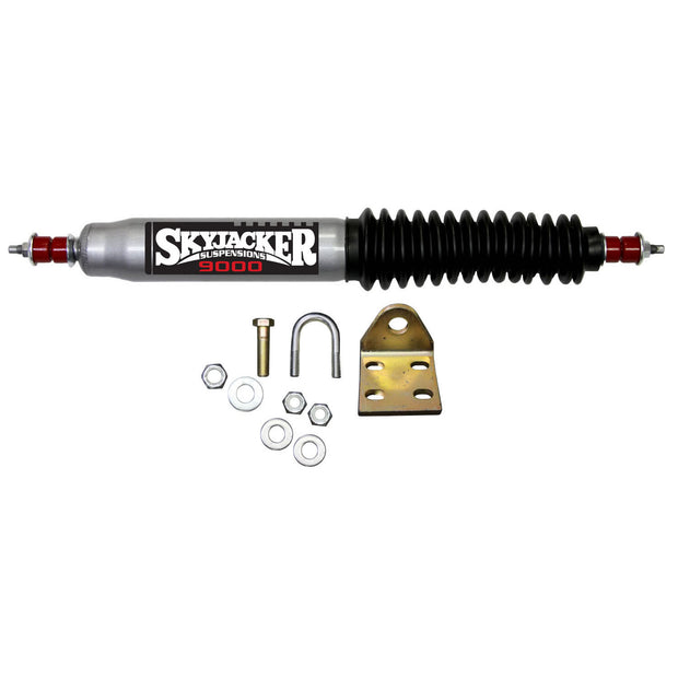 Steering Stabilizer Single Kit Silver w/Black Boot 79-85 Toyota Pickup 84-85 Toyota 4Runner Skyjacker