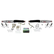 Steering Stabilizer Dual Kit Silver w/Black Boots 03-08 Dodge Ram 2500/3500 Skyjacker