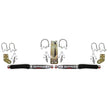 9000 Dual Steering Stabilizer Kit With Silver Cylinders and Black Boots 2005-2023 Ford F250/F350 Super Duty Skyjacker