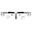 Steering Stabilizer Dual Kit Silver w/Black Boots 05-18 Ford F-350/F-250 Super Duty Skyjacker