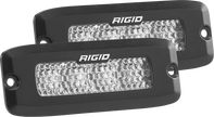 Driving Diffused Black Flush Mount Pair SR-Q Pro RIGID Industries