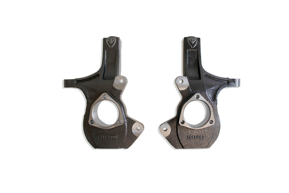 2007-2016 GM 1500 & 2007-2014 GM SUV 2WD/4WD STEERING KNUCKLES (CAST STEEL) - 7" CROSSMEMBER KIT (BOX 1  OF 3)