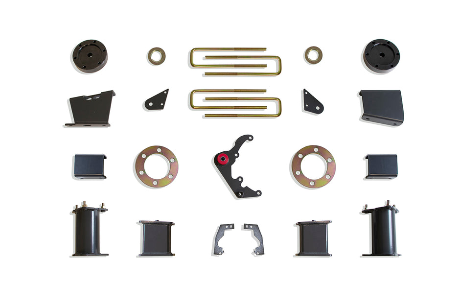 2007-2013 SILVERADO/SIERRA 1500 2WD/4WD BRACKETS & HARDWARE - 7" CROSSMEMBER KIT (BOX 3 OF 3)