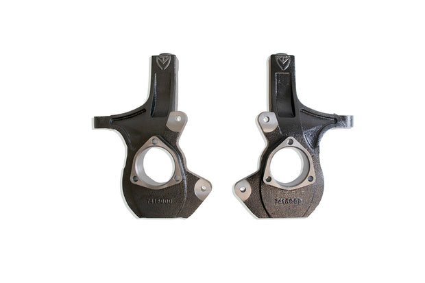2016-2018 GM 1500 & 2015-2020 GM SUV 2WD/4WD STEERING KNUCKLES (STAMPED/ALUMINUM) - 7" CROSSMEMBER KIT (BOX 1  OF 3)