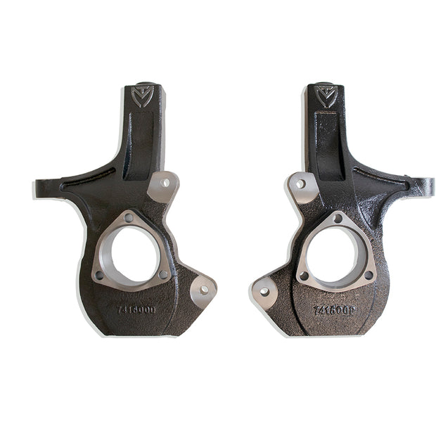 2016-2018 GM 1500 & 2015-2020 GM SUV 2WD/4WD STEERING KNUCKLES (STAMPED/ALUMINUM) - 7" CROSSMEMBER KIT (BOX 1  OF 3)