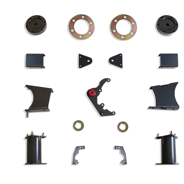 2015-2020 GM SUV 4WD DIFF, CV, MISC BRACKETS & HARDWARE - 7" CROSSMEMBER KIT (BOX 3 OF 4)