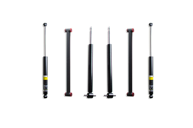 2019-2025 SILVERADO/SIERRA 1500 2WD/4WD STRUTS, SHOCKS, KICKER BARS - 7"-10" LIFT HEIGHT (BOX 4 OF 5)