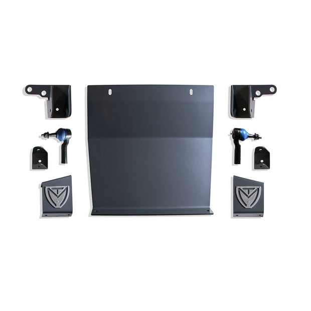 2019-2025 SILVERADO/SIERRA 1500 2WD SWAY BAR BRACKETS, SKIDPLATE & HDW - 7"-10" LIFT HEIGHT (BOX 3 OF 5)