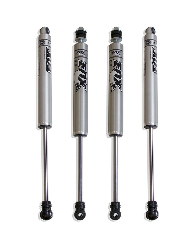 2017-2025 F-250/F-350 4WD F&R FOX 2.0 PERFORMANCE SERIES SHOCKS - 2.5" LIFT HEIGHT