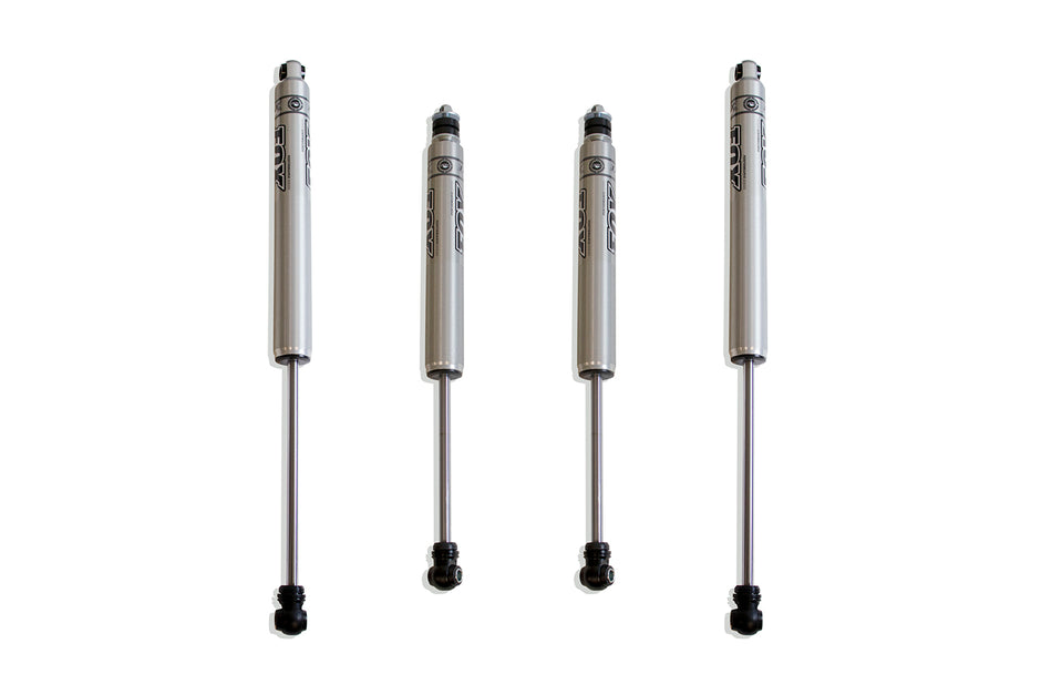 2017-2025 F-250/F-350 4WD F&R FOX 2.0 PERFORMANCE SERIES SHOCKS - 4" LIFT HEIGHT