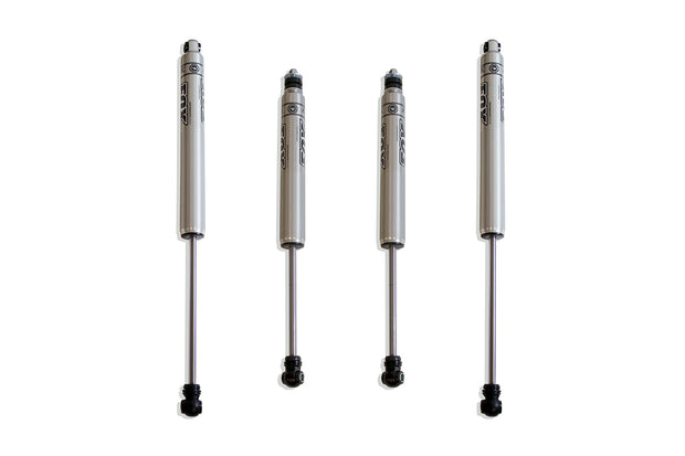 2017-2025 F-250/F-350 4WD F&R FOX 2.0 PERFORMANCE SERIES SHOCKS - 4" LIFT HEIGHT