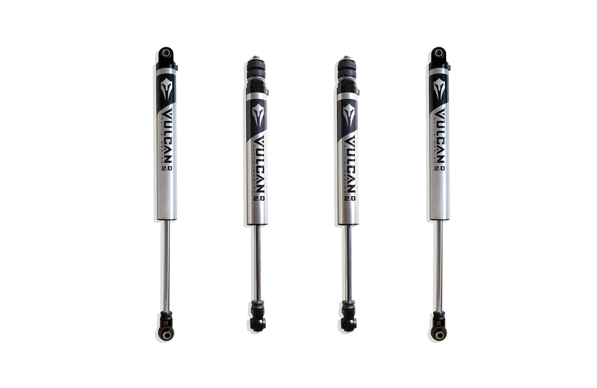 2017-2025 F-250/F-350 4WD F&R VULCAN SERIES IFP SHOCKS - 4