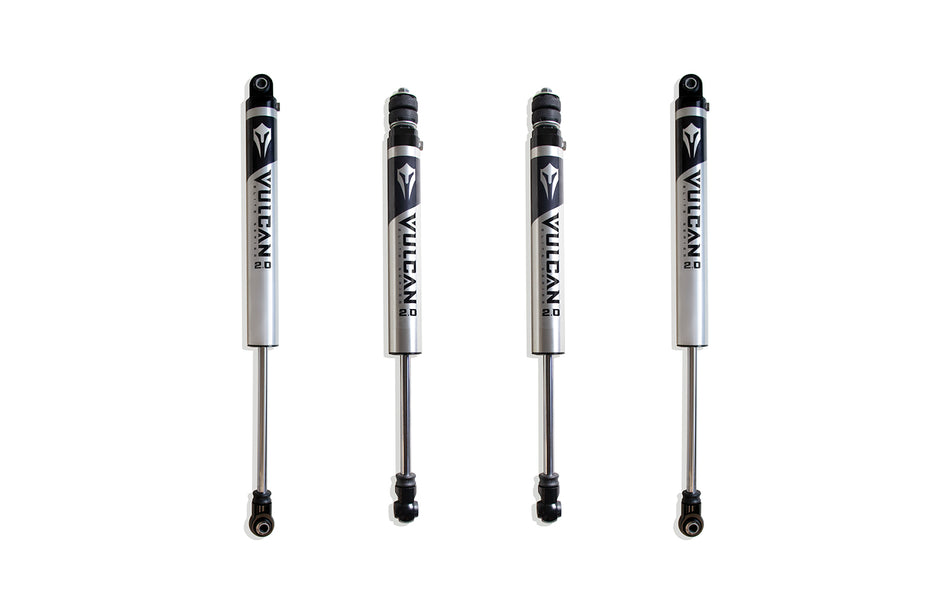 2017-2025 F-250/F-350 4WD F&R VULCAN SERIES IFP SHOCKS - 4" LIFT HEIGHT
