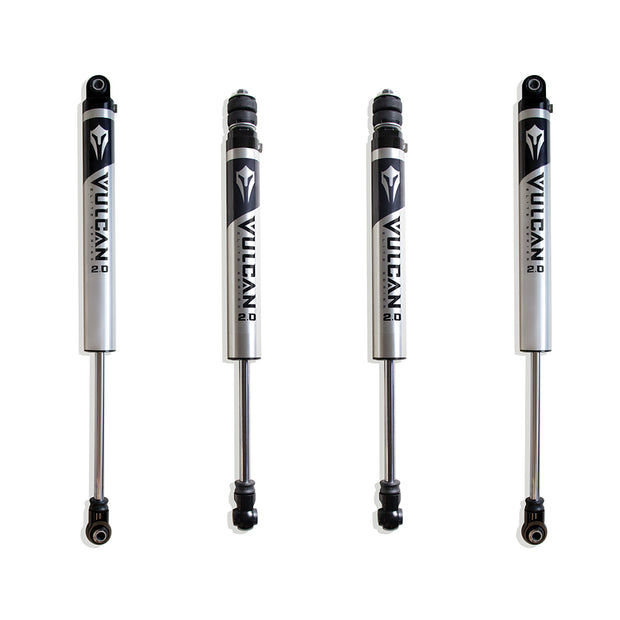 2017-2025 F-250/F-350 4WD F&R VULCAN SERIES IFP SHOCKS - 4" LIFT HEIGHT