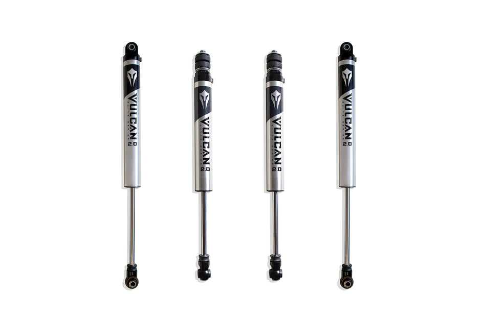 2017-2025 F-250/F-350 4WD F&R VULCAN SERIES IFP SHOCKS - 6" LIFT HEIGHT