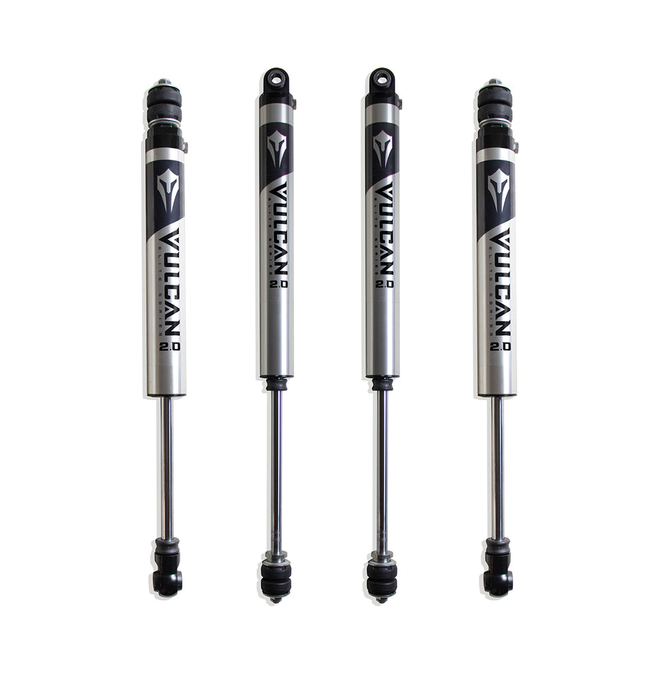 2014-2024 RAM 2500 4WD F&R VULCAN SERIES SHOCKS - 2.5" LIFT HEIGHT
